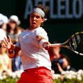 Rafael Nadal di Laga Semifinal Perancis Terbuka 2013