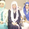 Nuri Maulida,Risty Tagor dan Zaskia Sungkar di Pembukaan Miss Moz Moslem Center Surabaya