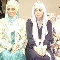 Nuri Maulida,Risty Tagor dan Zaskia Sungkar di Pembukaan Miss Moz Moslem Center Surabaya