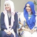 Nuri Maulida,Risty Tagor dan Zaskia Sungkar di Pembukaan Miss Moz Moslem Center Surabaya