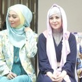 Nuri Maulida,Risty Tagor dan Zaskia Sungkar di Pembukaan Miss Moz Moslem Center Surabaya