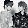 Jinyoung dan Sandeul B1A4 di Majalah 1stLook Edisi Juni 2013