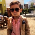 Alonso Mateo Bergaya Ala Playboy dengan Setelan Jas