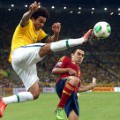 Duel Marcelo vs Xavi Hernandez