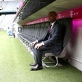 Pep Guardiola di Stadion Alianz Arena