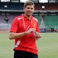 Steven Gerrard di Stadion Gelora Bung Karno