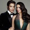 Lee Byung Hun dan Catherine Zeta-Jones di Majalah Elle Edisi Agustus 2013