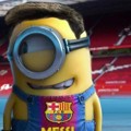 Karakter Minion Lionel Messi