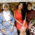 Farah Quinn di Pulau Sumbawa