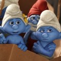 Karakter Vanity, Grouchy, Papa dan Clumsy di Film 'The Smurfs 2'