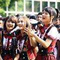 Nabilah, Melody dan Kinal JKT48 Saat Perayaan HUT RI ke-68