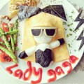 Makanan yang di Bentuk Menjadi Lady GaGa