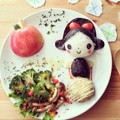 Makanan yang di Bentuk Menjadi Karakter Putri Salju