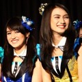 Nabilah dan Melody JKT48 Saat Peluncuran Single 'Fortune Cookie in Love'