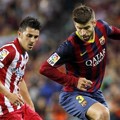 Duel David Villa vs Gerard Pique