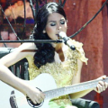 Maudy Ayunda di Konser Menuju Miss World 2013