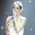 Penampilan Vania Larissa di Konser Menuju Miss World 2013