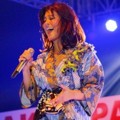 Agnes Monica Saat Tampil di Penutupan Festival Jak-Japan Matsuri 2013
