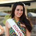 Miss Indonesia Vania Larissa di Top 11 Beach Fashion