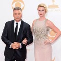 Alec Baldwin dan Ireland Baldwin di Red Carpet Emmy Awards 2013