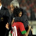 Ilham Udin Armayn Saat Dipeluk Ketua PSSI Djohar Arifin Husin