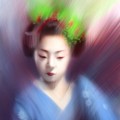 Lukisan yang Dibuat dengan Media iPad Karya Seikou Yamaoka