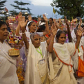 Kemeriahan Festival Durga Puja di Kolkata