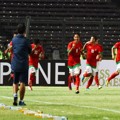 Selebrasi Tim Indonesia Saat Berhasil Kalahkan Laos