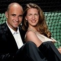 Andre Agassi Bersama Steffi Graf
