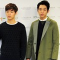 Kang Min Hyuk dan Lee Jung Shin CN Blue Hadir di '2014 S/S Seoul Fashion Week'