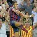 Selebrasi Alexis Sanchez Setelah Mencetak Gol