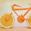 Sepeda yang Terbuat dari Buah Jeruk