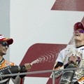 Dani Pedrosa (kiri) Juara 2 MotoGP Valencia
