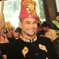 Keceriaan Teuku Wisnu di Hari Pernikahannya