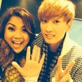 Nirina Zubir Saat Berfoto Bersama Eunhyuk Super Junior