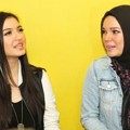 Raline Shah dan Dewi Sandra di Acara 'Hitam Putih'