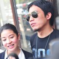 Natasha Rizki dan Desta Saat Ditemui di Senayan