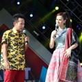 Denny Cagur, Astrid Tiar dan Ruben Onsu Saat Menjadi Host Konser 'Salut Indonesia'