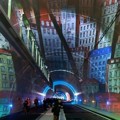 Festival Cahaya juga Menghiasi Terowongan Pejalan Kaki di Lyon