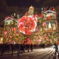 Karya Seniman Damien Fontaine yang Ditampilkan di Festival Cahaya Lyon