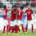 Selebrasi Tim Indonesia Saat Berhasil Kalahkan Kamboja