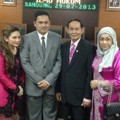 Farhat Abbas Saat Sidang Promosi Doktor