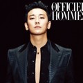 Joo Ji Hoon di Majalah L'Officiel Hommes Edisi Desember 2013