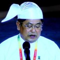 Ketua Komite Olimpiade Myanmar H.E U Tint Hsan Berikan Kata Sambutan
