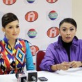 Maia Estianty, Trie Utami dan David Naif Saat Ditemui di Acara AFI 2013