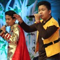 Iqbal dan Kiki Coboy Junior Saat Tampil di Acara 'Aku Princess'