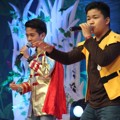 Iqbal dan Kiki Coboy Junior Saat Tampil di Acara 'Aku Princess'