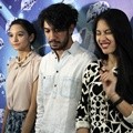 Gesya Shandy, Reza Rahadian dan Pevita Pearce Ditemui di Studio RCTI, Kebon Jeruk