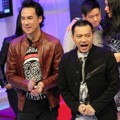 Anang Hermansyah dan Daniel Mananta di Jumpa Pers 'Indonesian Idol 2014'