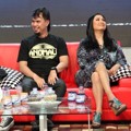 Anang Hermansyah, Ahmad Dhani dan Titi Dj di Jumpa Pers 'Indonesian Idol 2014'